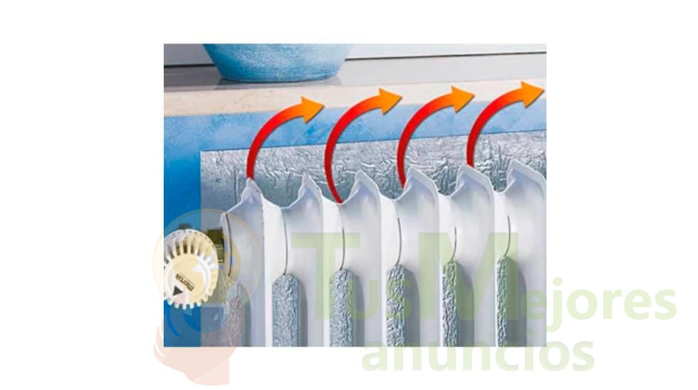 Panel reflectante para radiador